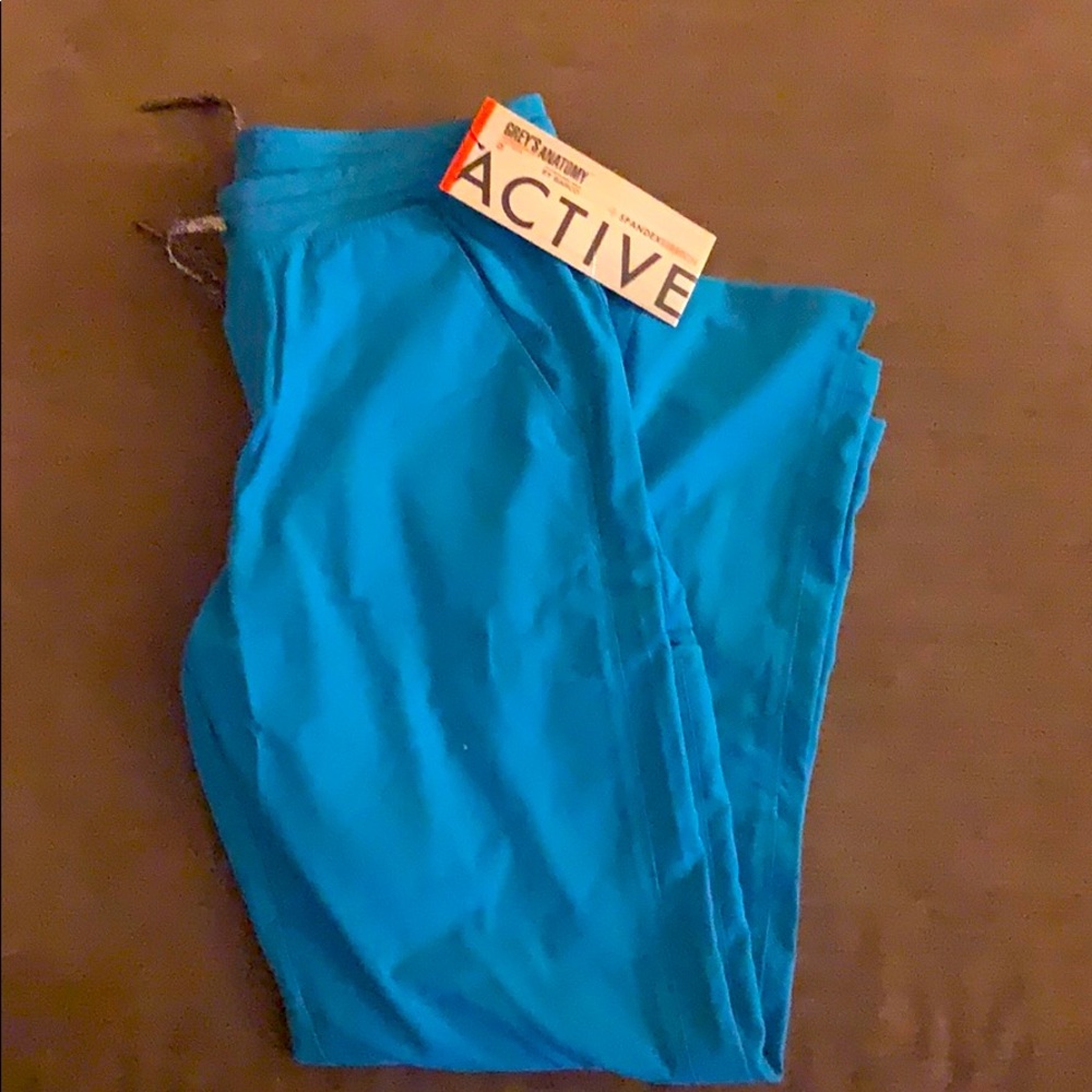 Blue Scrub Bottom